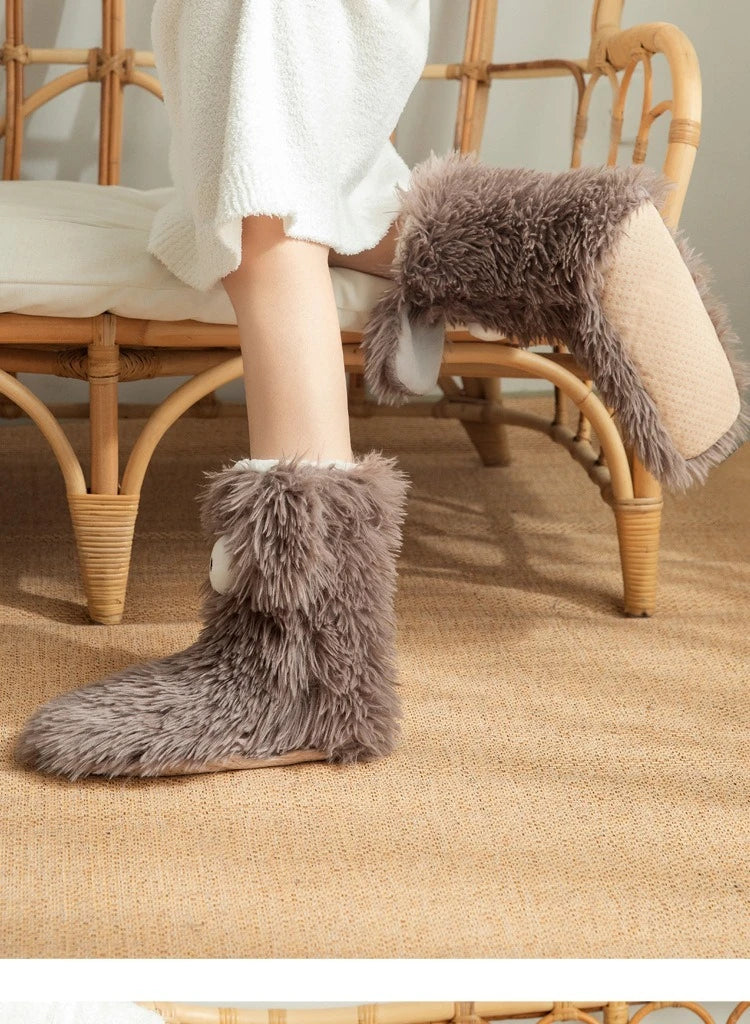 Chaussette chaussons femme