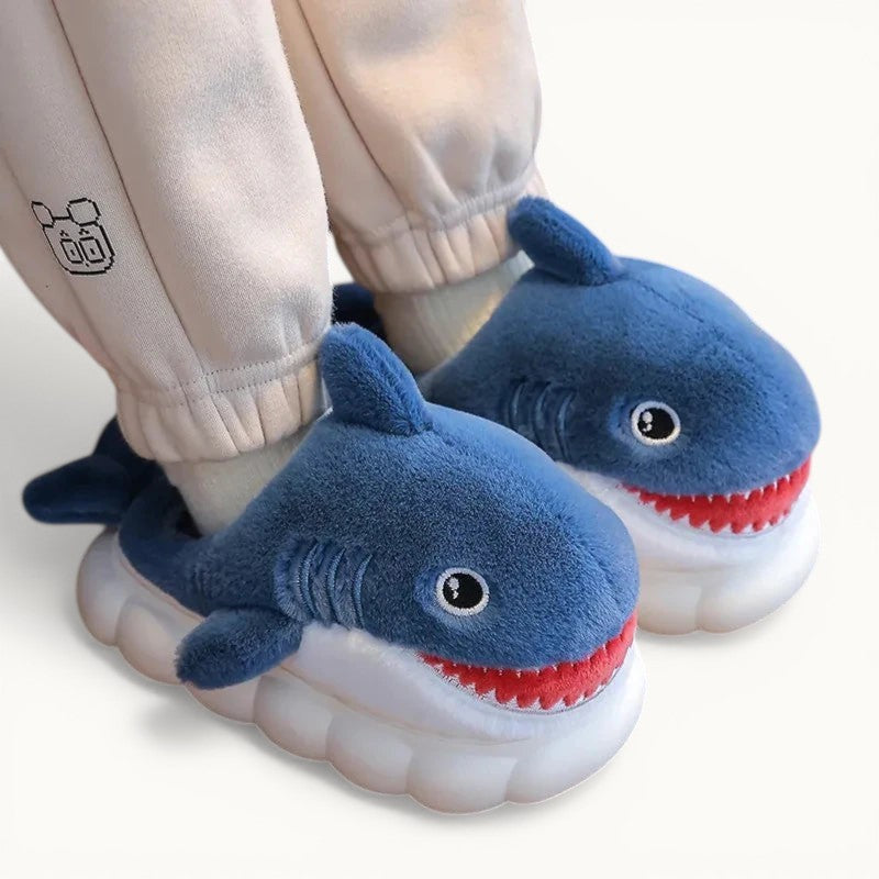 Pantoufles requin