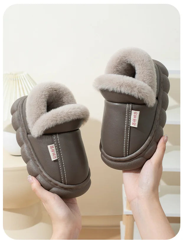 Chausson cuir enfant