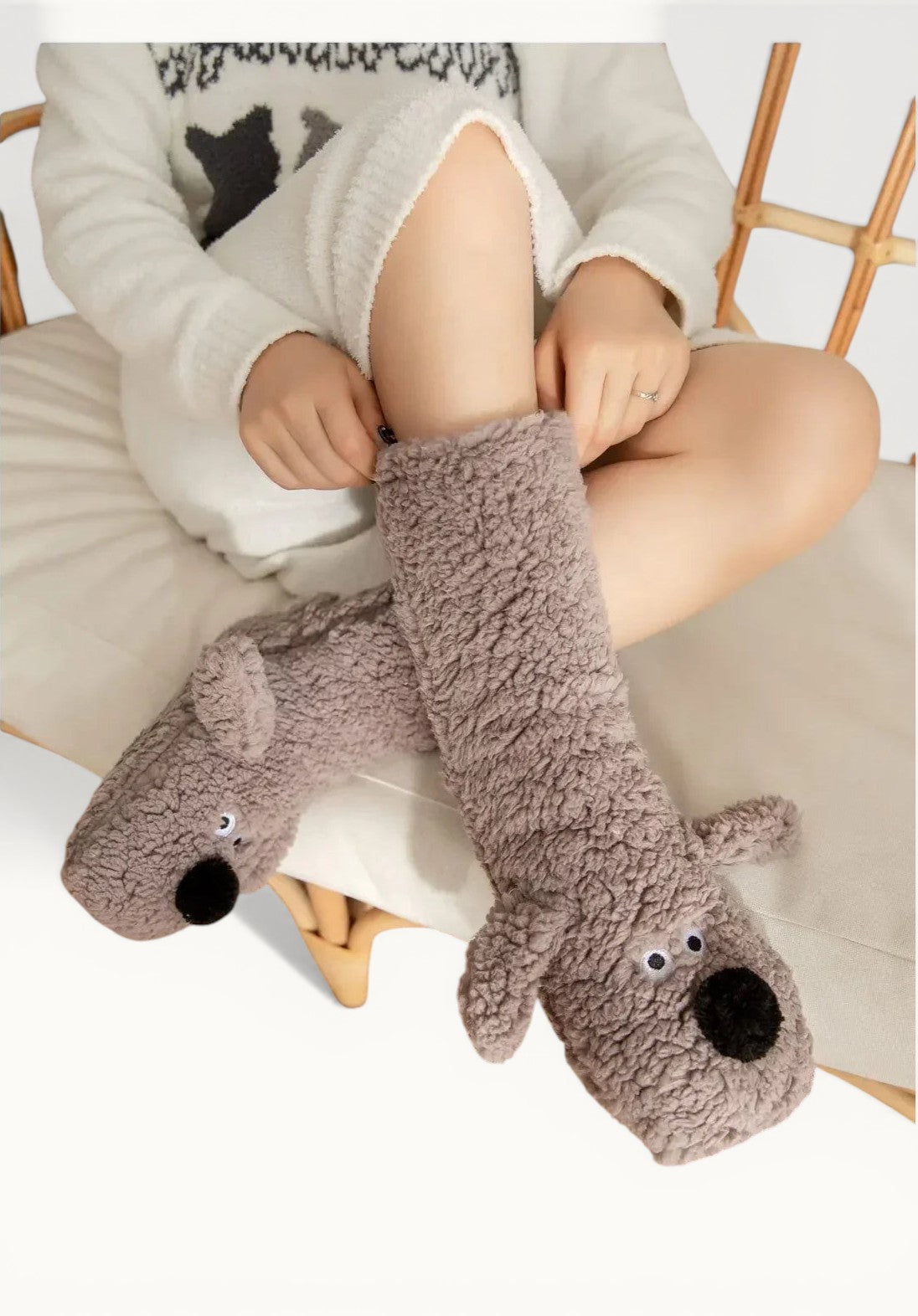 Chausson chaussette femme