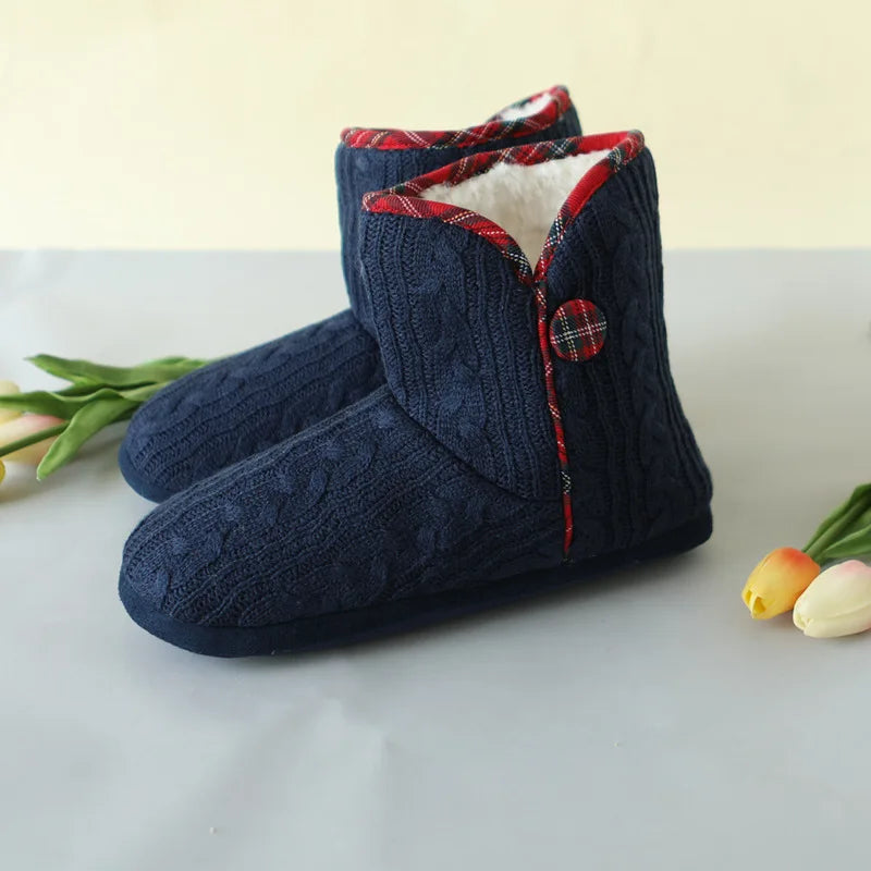 Bottine chausson femme