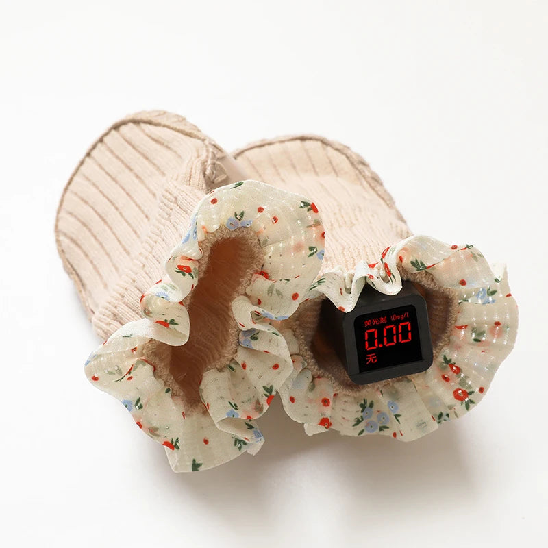 Chausson souple cuir bebe