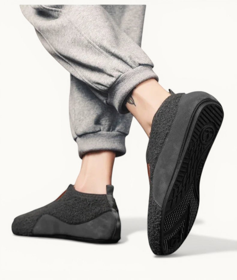 Bottine chausson homme