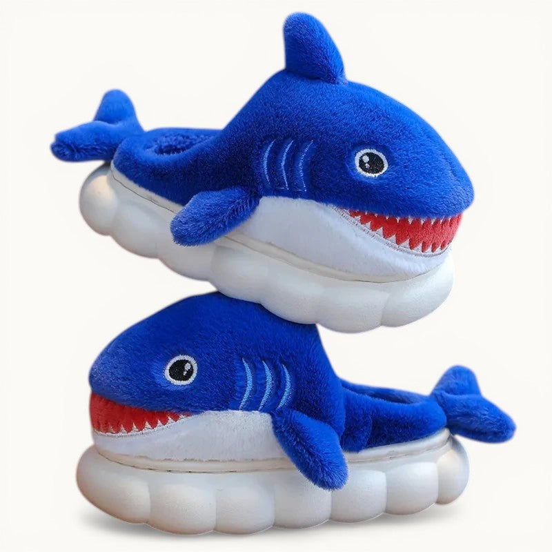 Pantoufles requin