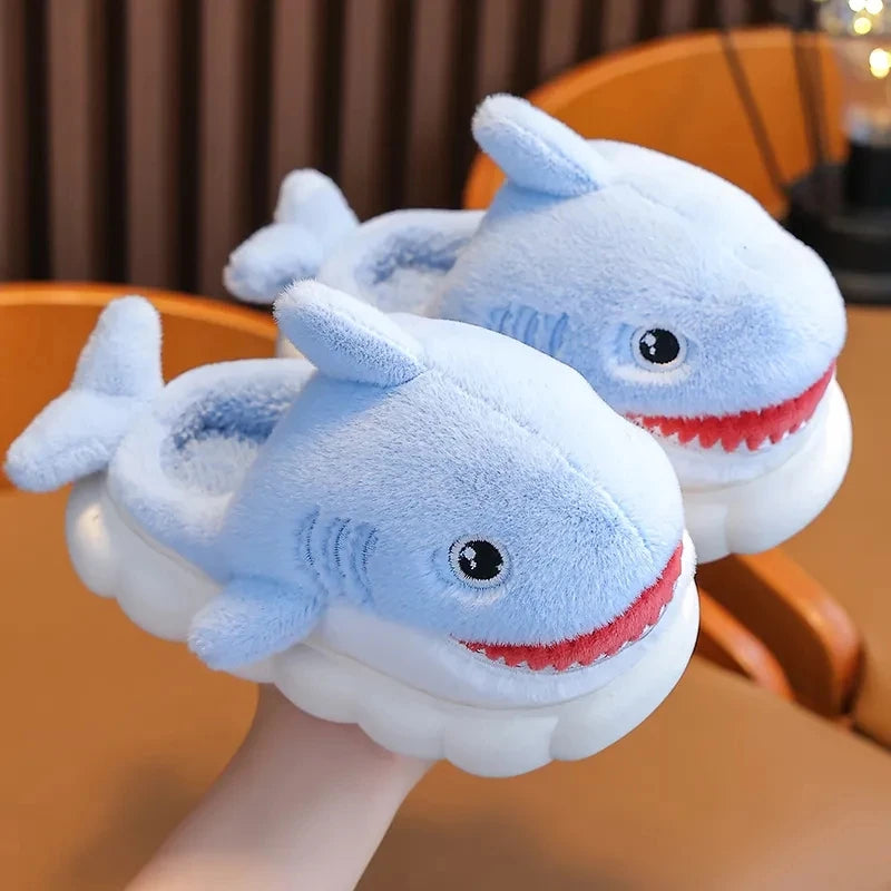 Pantoufles requin