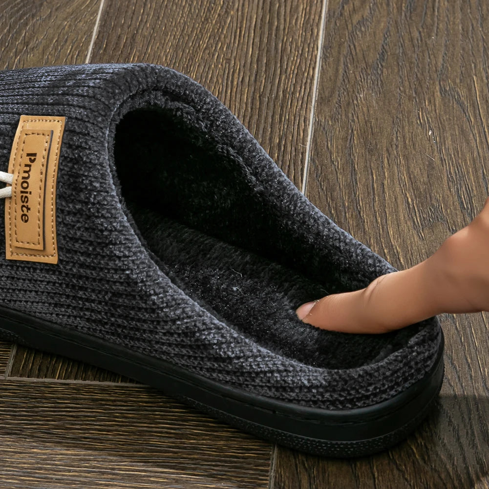 Chaussons fourrés homme