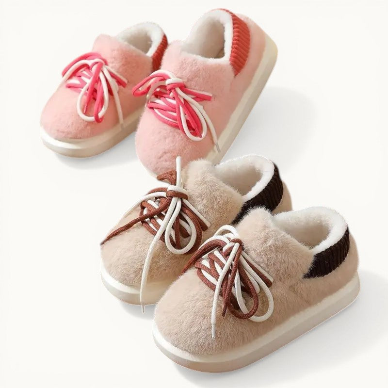 Chaussons en forme de basket