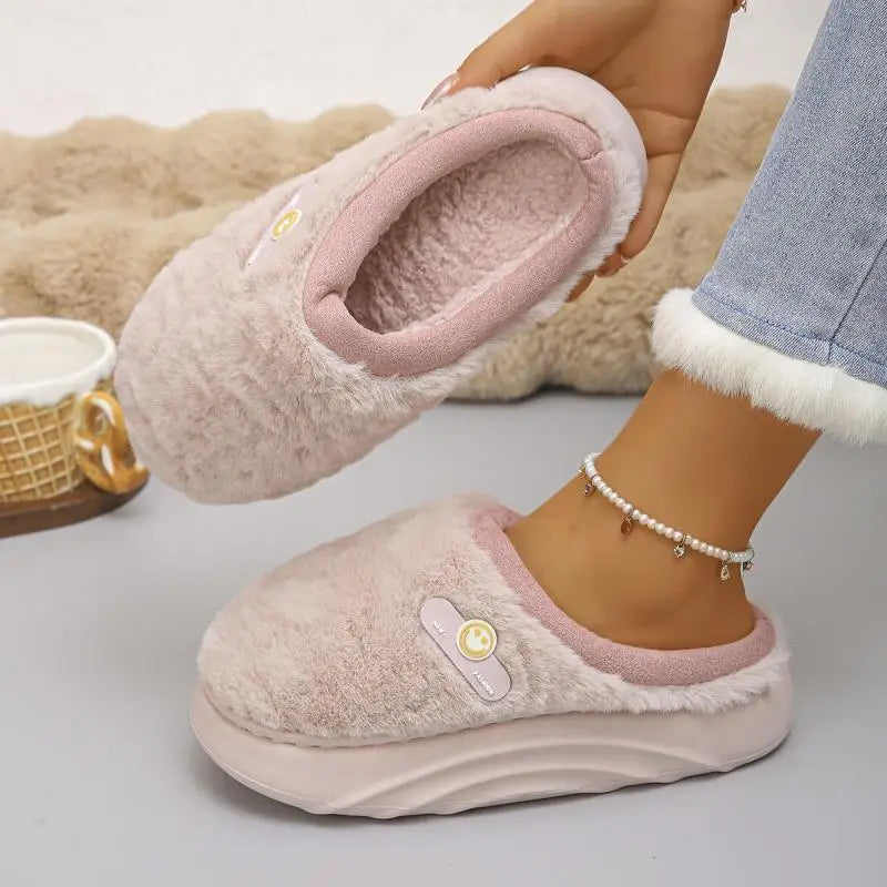 Chausson femme moumoute