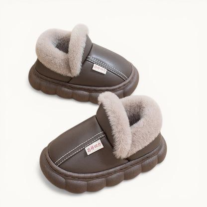 Chausson cuir enfant