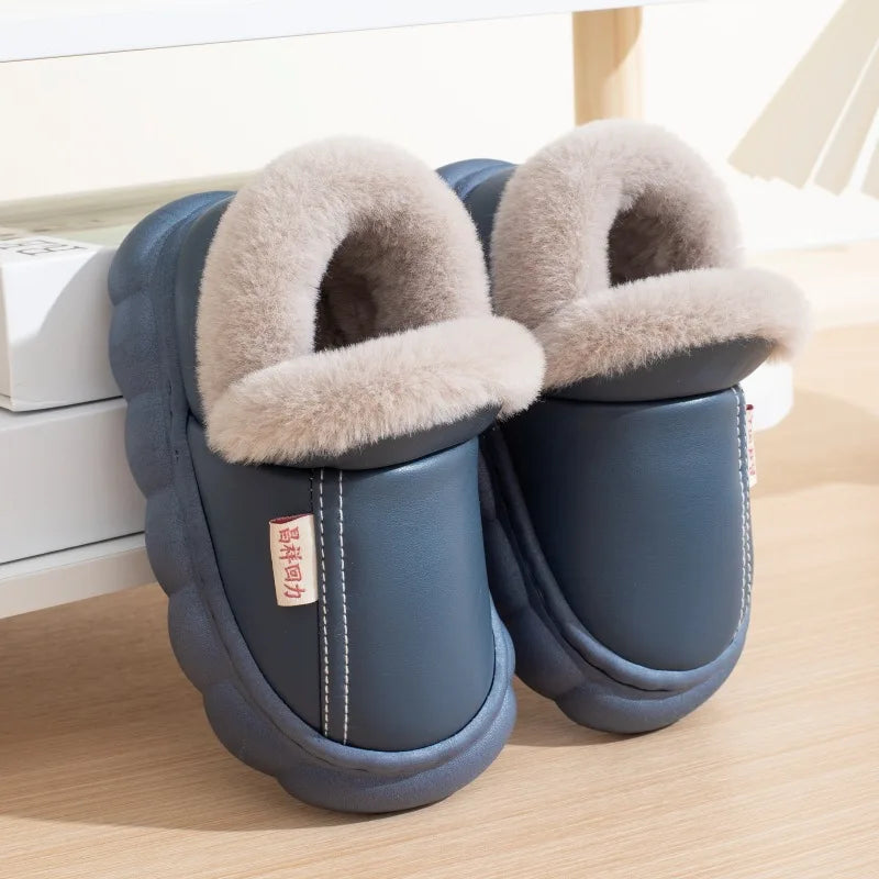 Chausson cuir enfant