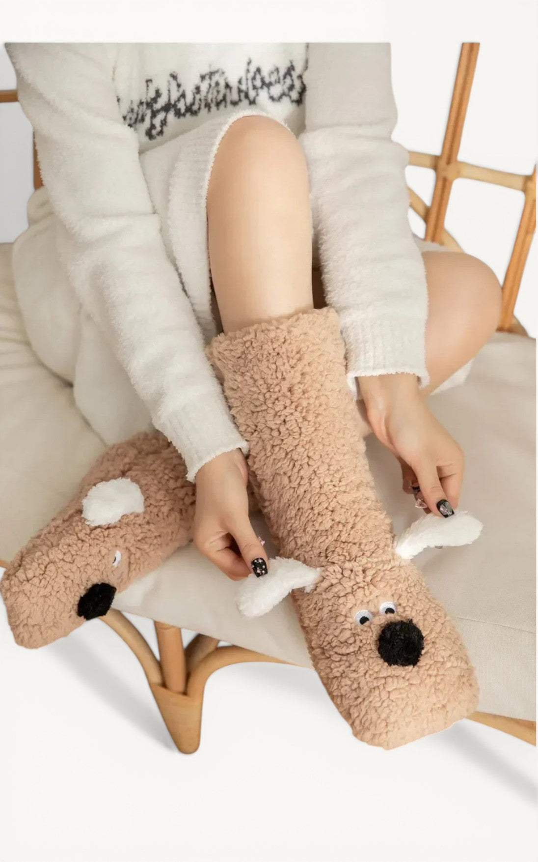 Chausson chaussette femme