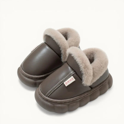 Chausson cuir enfant