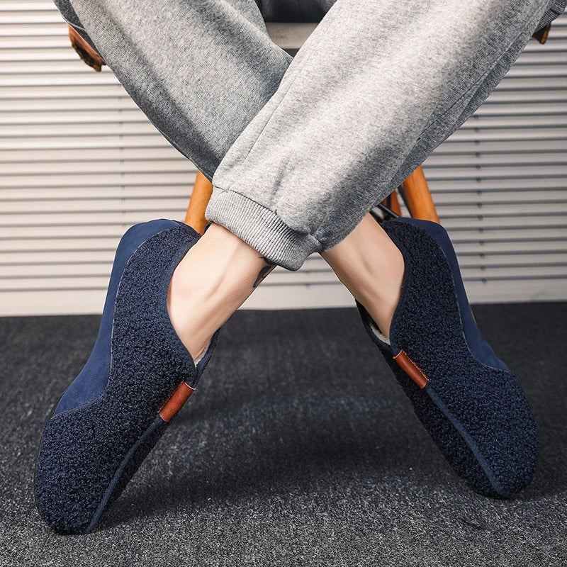 Bottine chausson homme