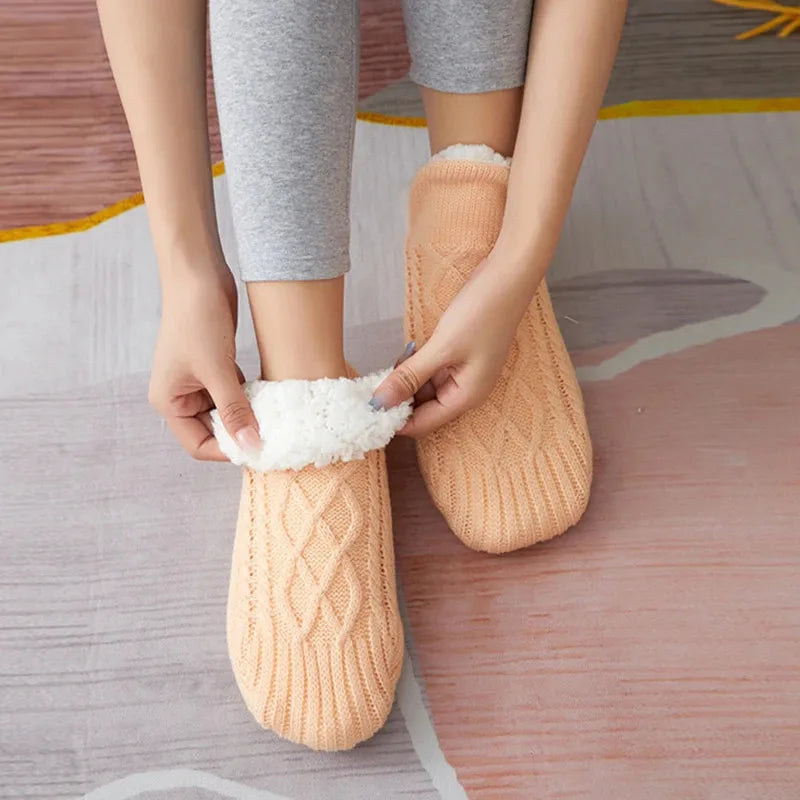 Chaussons chaussettes - Neige