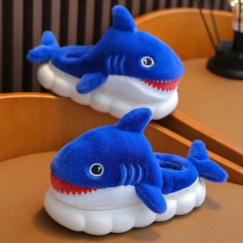Pantoufles requin