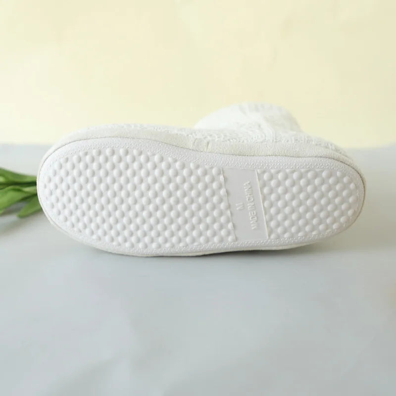 Bottine chausson femme