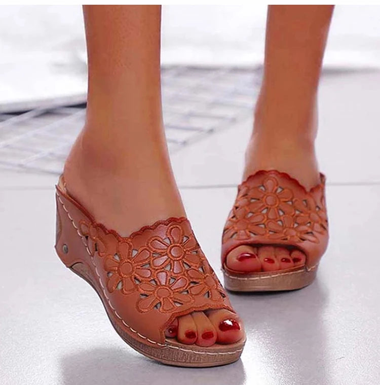 Chaussons femme | Compensés
