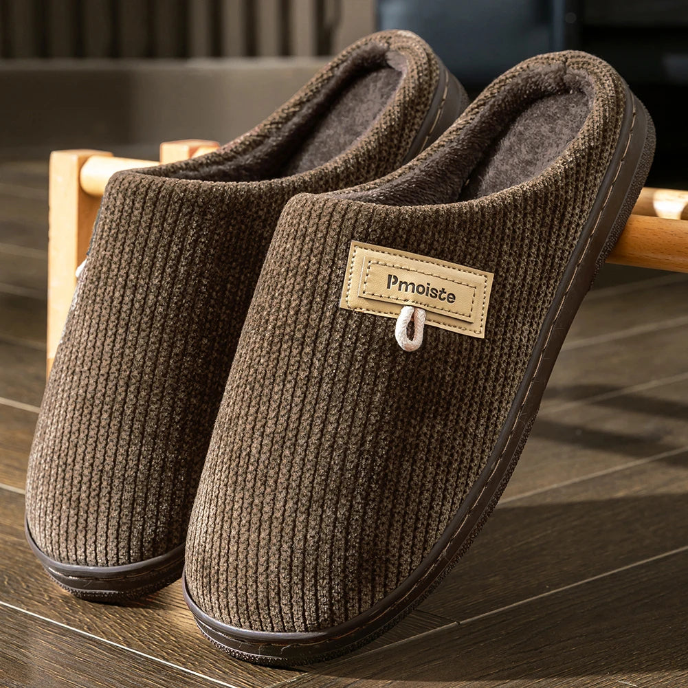 Chaussons fourrés homme