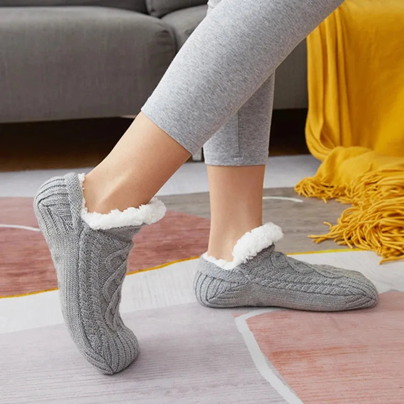 Chaussons chaussettes - Neige