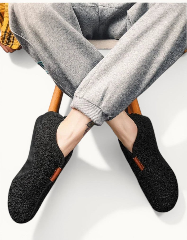 Bottine chausson homme
