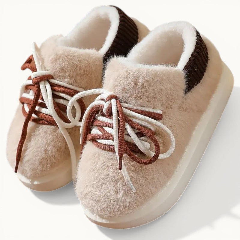 Chaussons en forme de basket