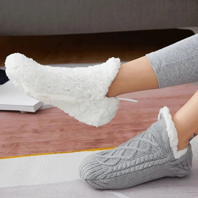 Chaussons chaussettes - Neige