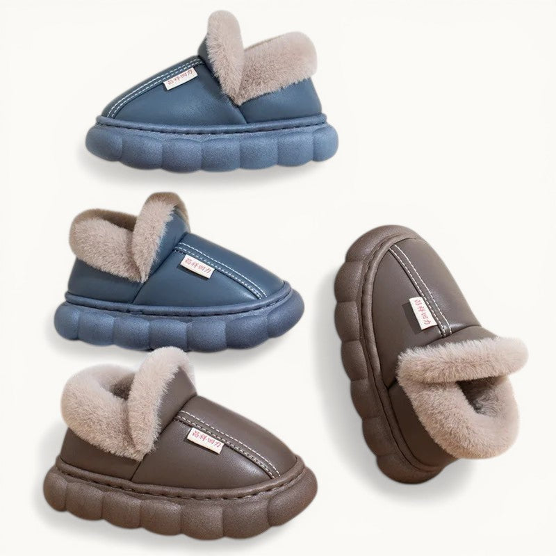 Chausson cuir enfant