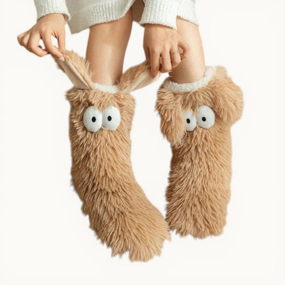 Chaussette chaussons femme