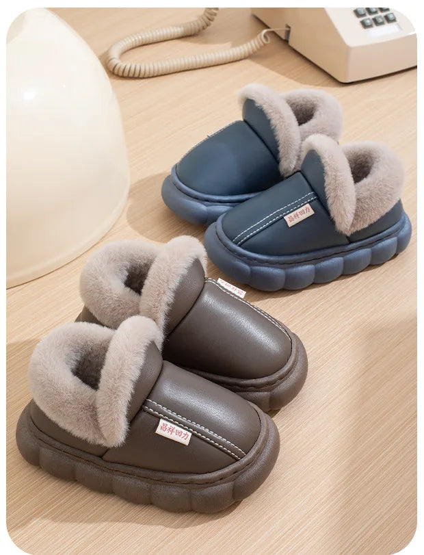 Chausson cuir enfant