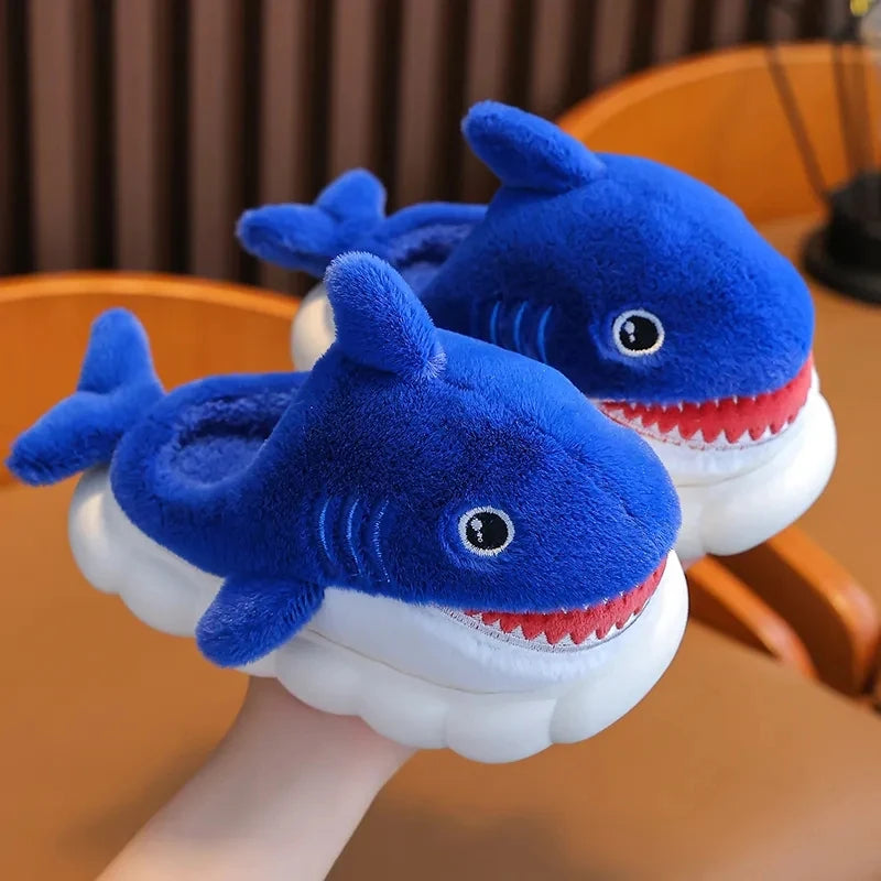 Pantoufles requin