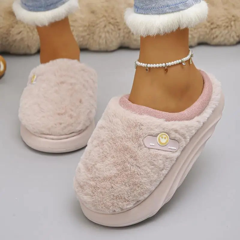 Chausson femme moumoute