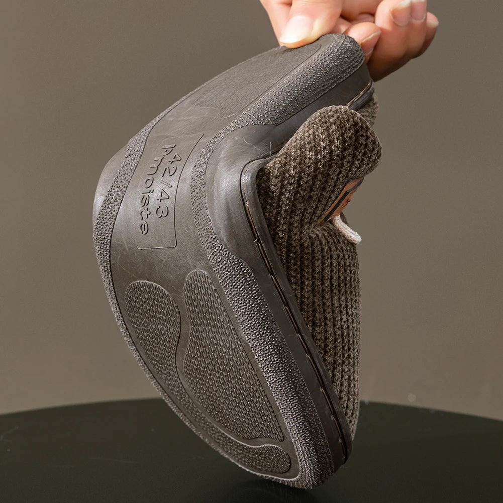 Chaussons fourrés homme