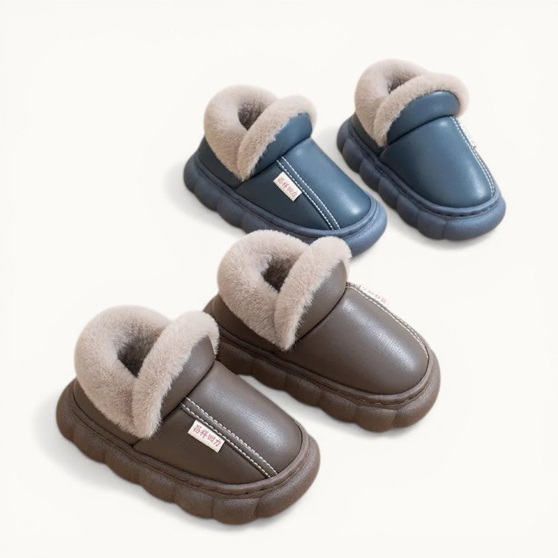 Chausson cuir enfant