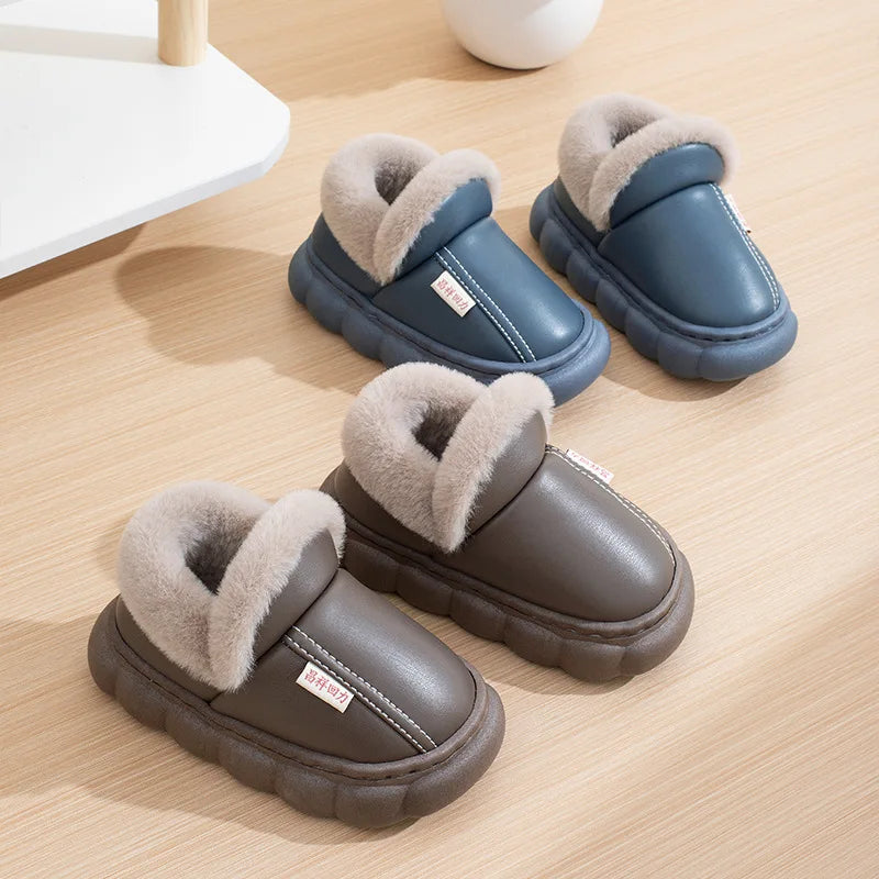 Chausson cuir enfant