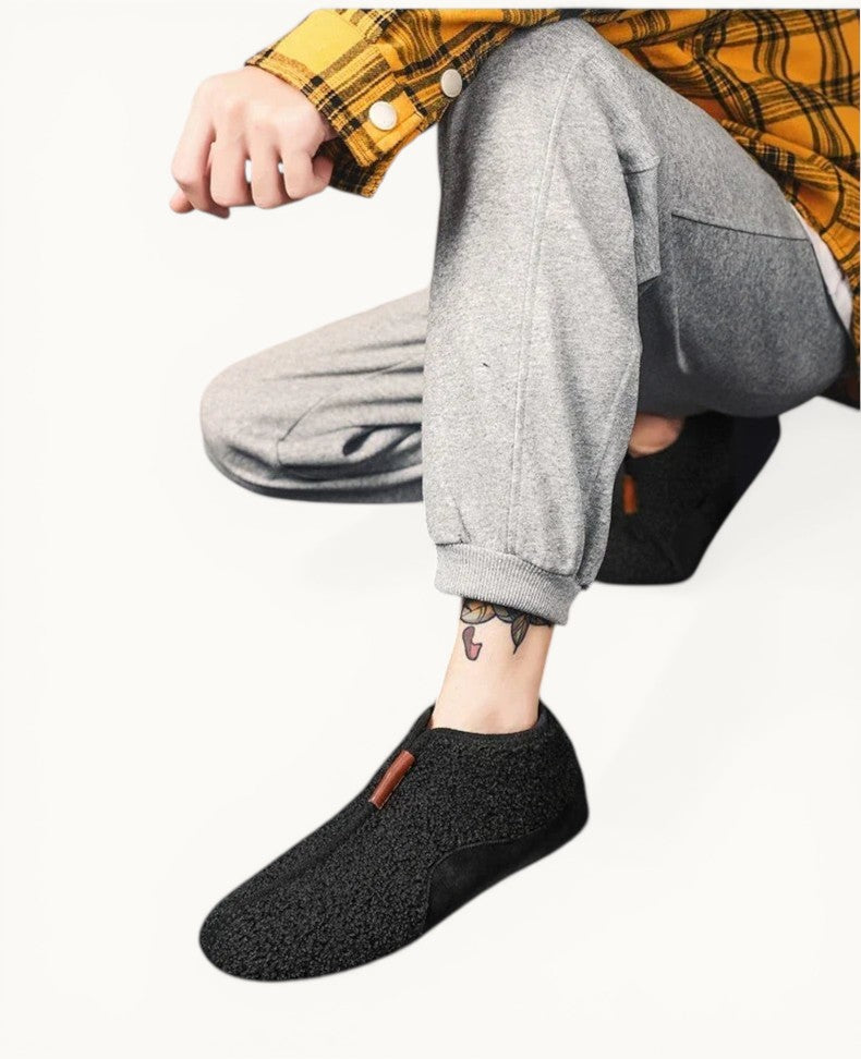 Bottine chausson homme