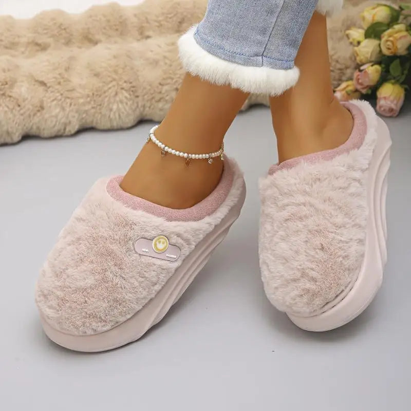 Chausson femme moumoute