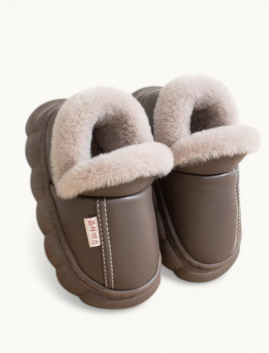 Chausson cuir enfant