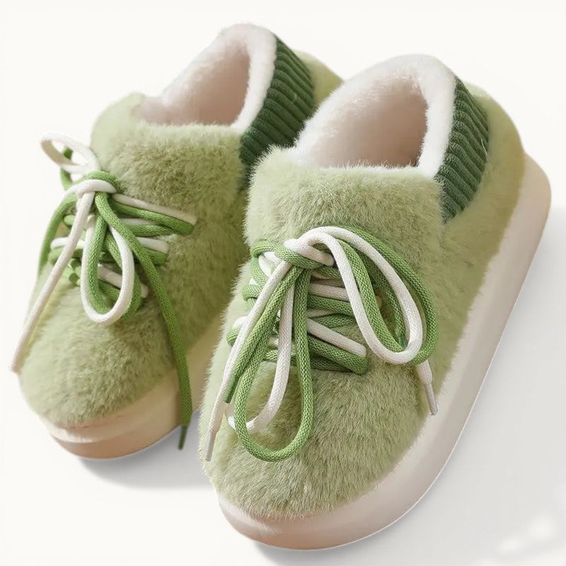 Chaussons en forme de basket
