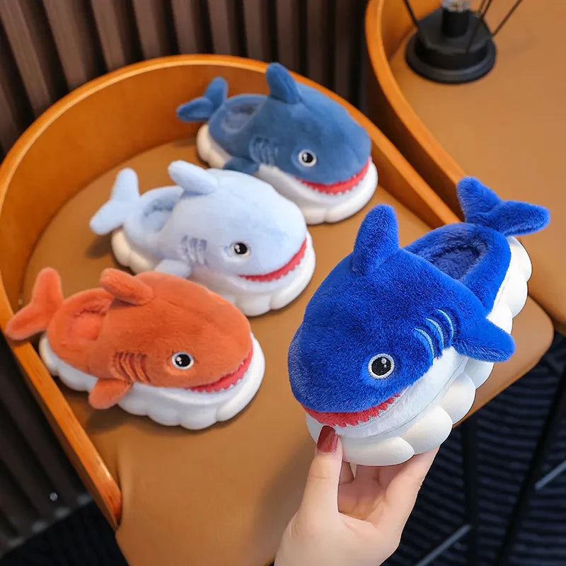 Pantoufles requin