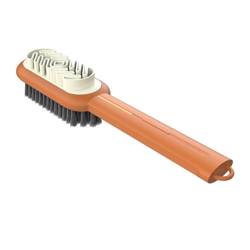 Brosse à Chaussures Double Face Marron