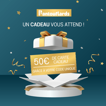 Cartes-cadeaux Pantouflards 50,00 €