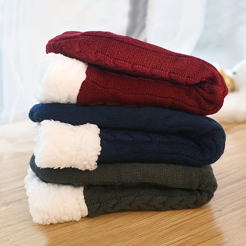 chaussettes chaussons - Plum