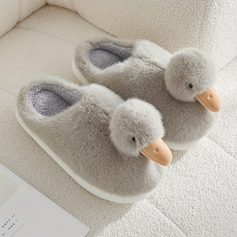 Chausson animaux - Canard Gris / 34-35