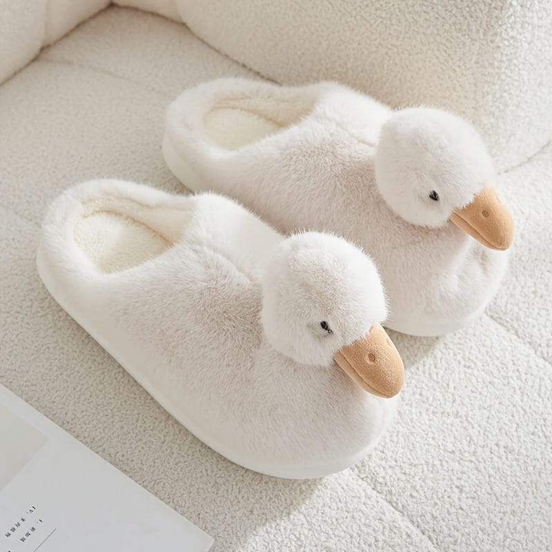 Chausson animaux - Canard Blanc / 34-35