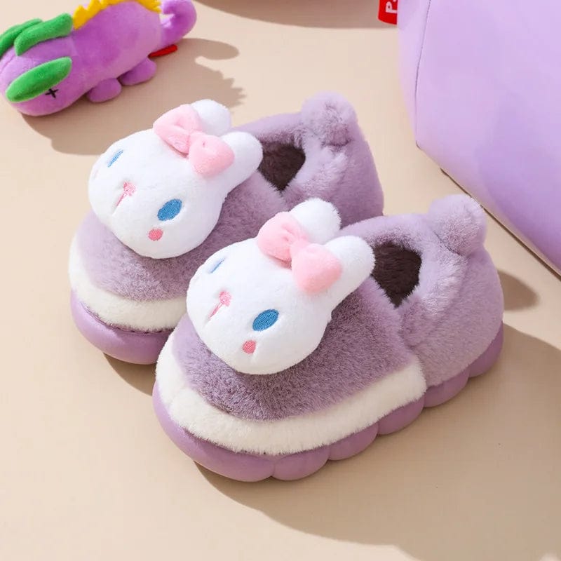 Chausson animaux enfant Violet / 22-23