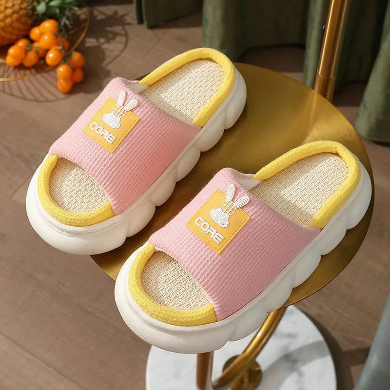 Chausson antidérapant Rose / 35-36