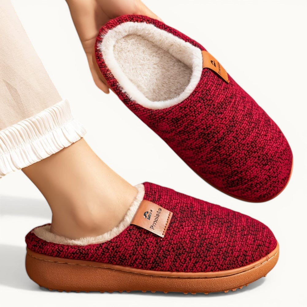 Chausson antidérapant - Pmiste Rouge / 35-36