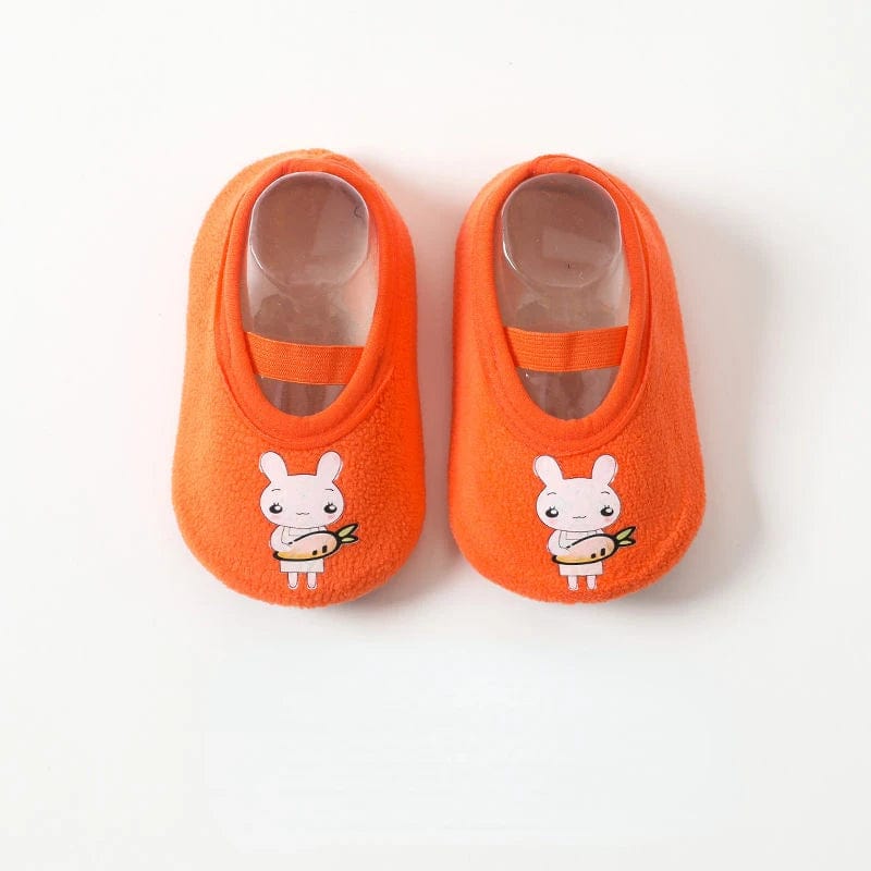 Chausson Bébé Animaux Orange / 3-4 ans