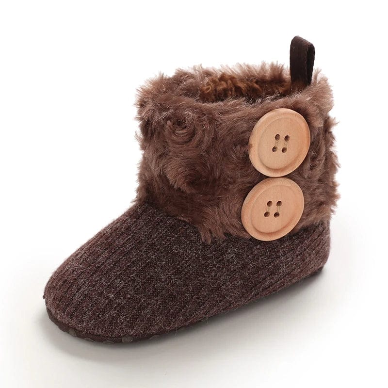 Chausson Bébé Botte Marron / 13-18 mois