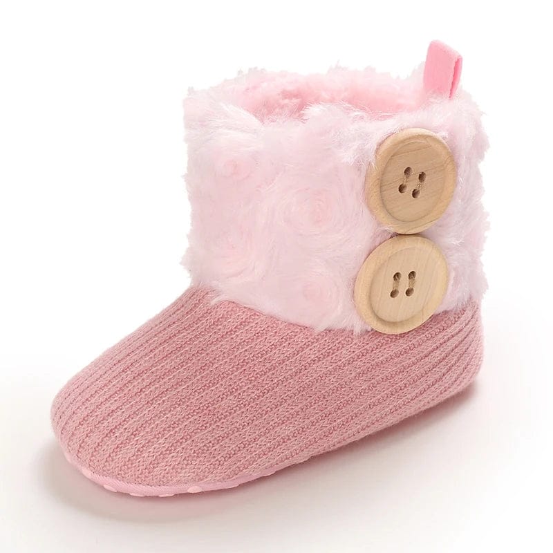 Chausson Bébé Botte Rose / 13-18 mois